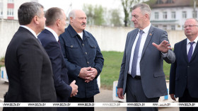 Lukashenko on Shklov agricultural service center renovation: Other facilities will follow suit