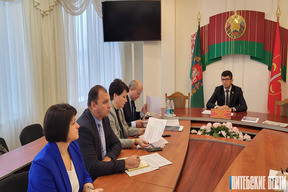 Sergey Levkovich held a personal reception of citizens in Tolochin