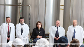 Prospects for dairy plant, agricultural enterprise: Kochanova visits Polotsk District
