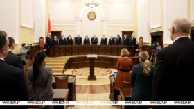 Belarus' Constitutional Court adopts address to president, parliament